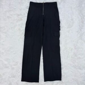 Zipper Front Trousers